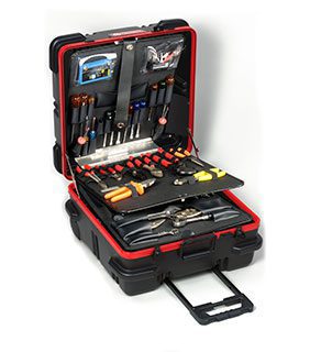 95-8582 19″ Square Military-Style Wheeled Tool Case