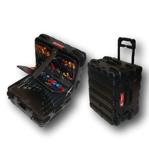 95-8588 Standard Mechanical Hinged Military-Style Wheeled Tool Case